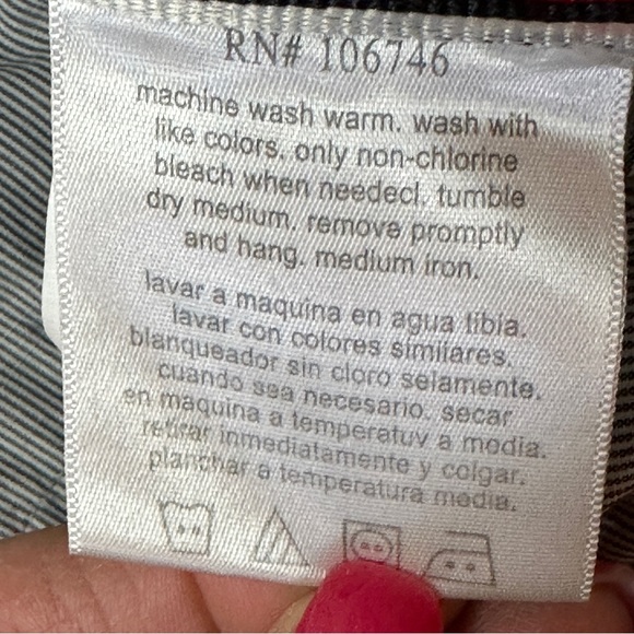 One in a Million Pants 34 x 33 Style 2706 Color#3 Gray Grey Pinstripe - Picture 7 of 10